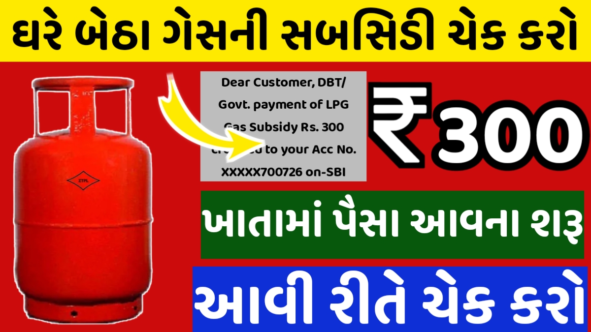 LPG Gas Subsidy Check