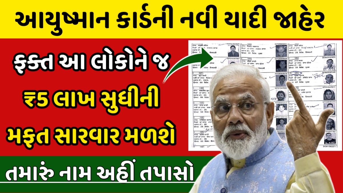 Ayushman Card Beneficiary List